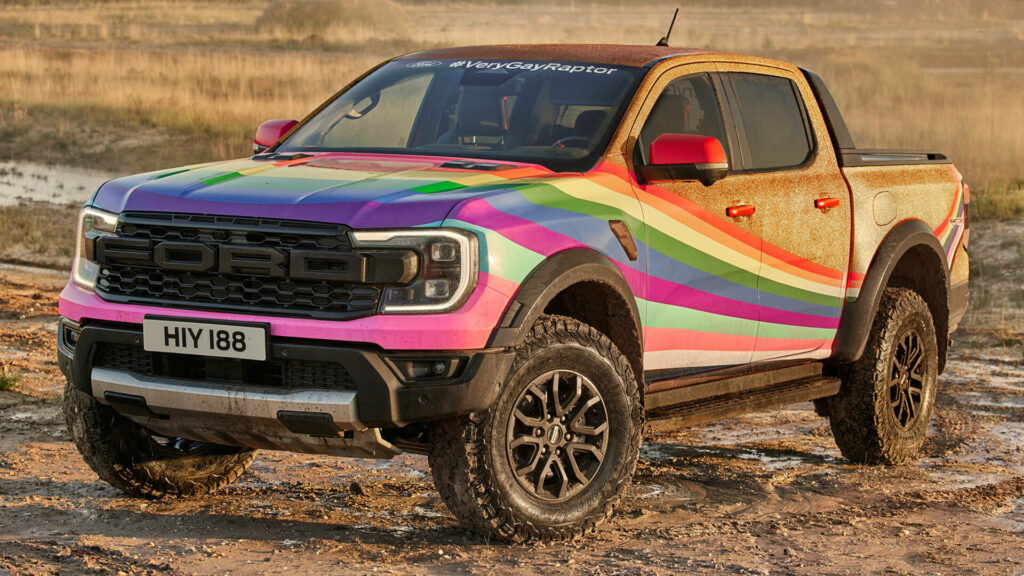  Conservatives Are Going After Ford’s Very Old, Very Gay Raptor