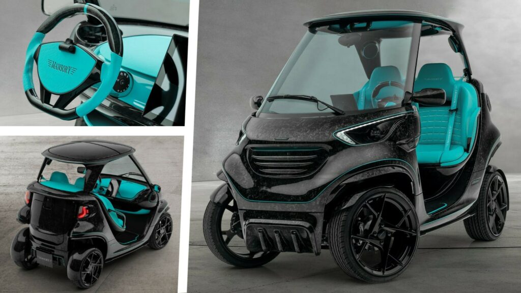  Flamboyance Tees Off: Mansory’s Garia Supersport Golf Cart