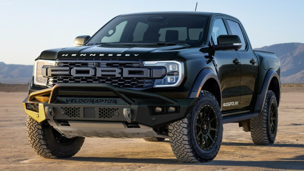  Ford Ranger Gets The Hennessey VelociRaptor Treatment, Complete With 500 HP