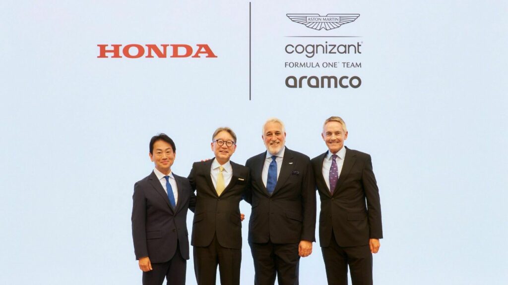  Honda Will Supply Hybrid Powertrains To Aston Martin In F1 From 2026