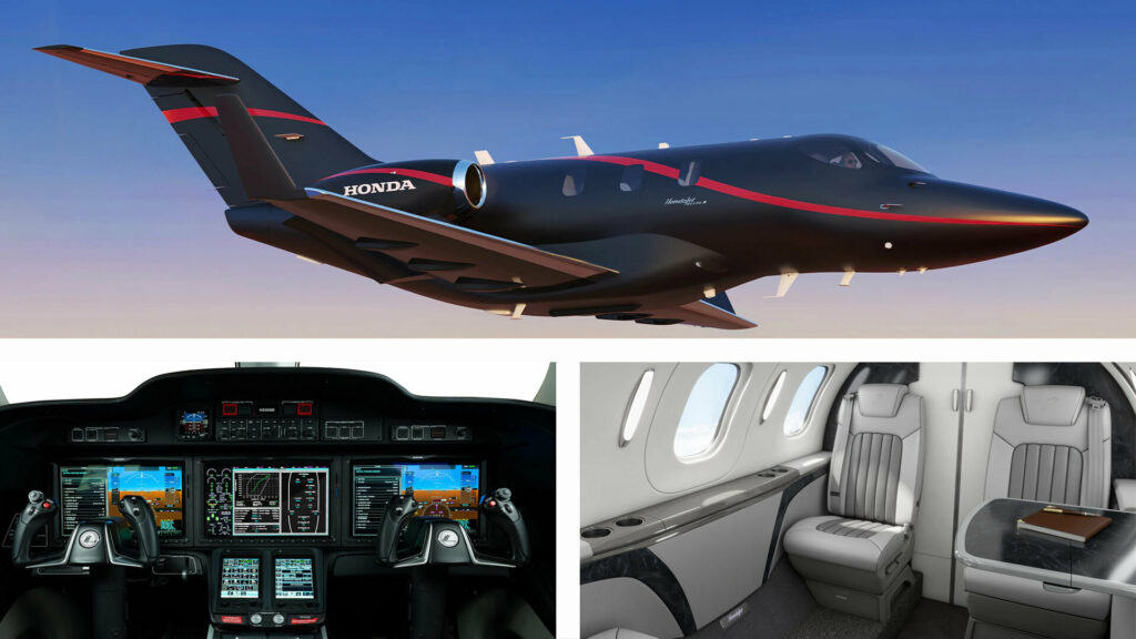  Honda Aircraft Elite II Debuts With Classy Cabin And Autonomous Emergency Autoland System