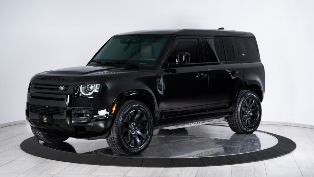  This Stealthy Land Rover Defender By Inkas Is Built Like A Safe And Can Handle Grenade Blasts