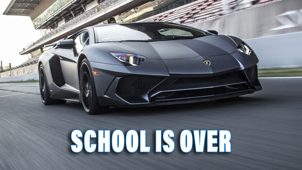  Aussie High-School Student Spotted Driving A Lamborghini Aventador SV With L-Plates