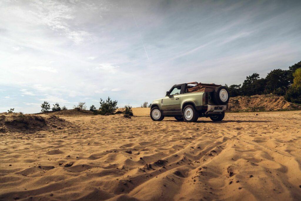 Chopped-Up Defender Convertible By Heritage Customs Offers What Land ...
