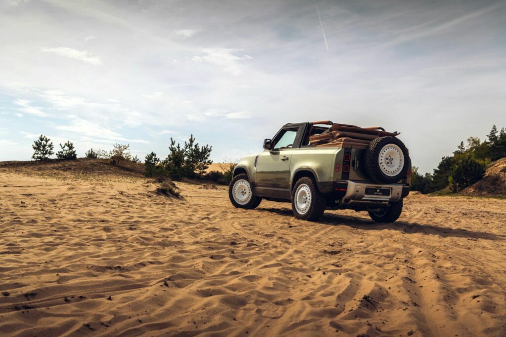 Chopped-Up Defender Convertible By Heritage Customs Offers What Land ...