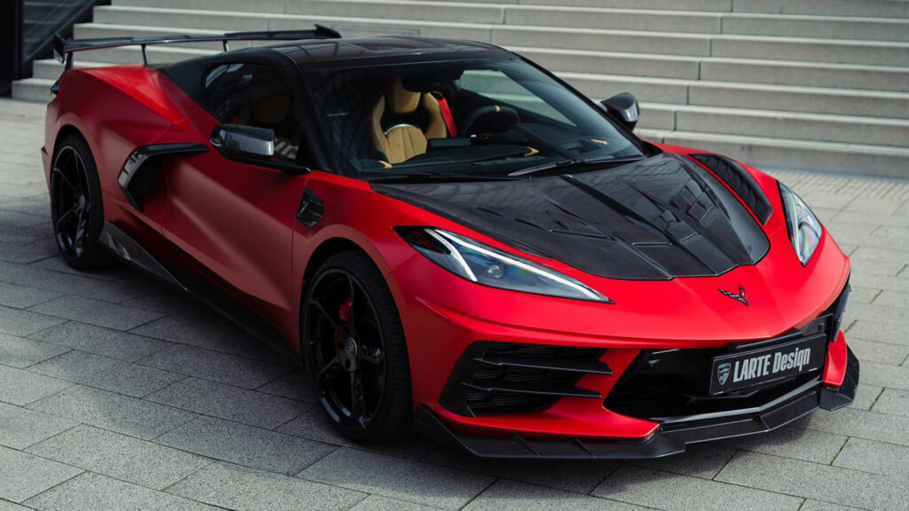  Larte Design’s Bodykit For The C8 Corvette Actually Looks Great