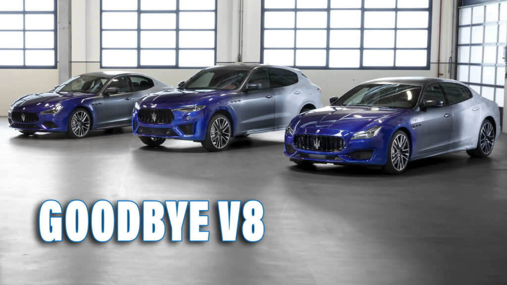  Maserati Is Killing The V8 Engine After 2023 As It Looks To An EV Future