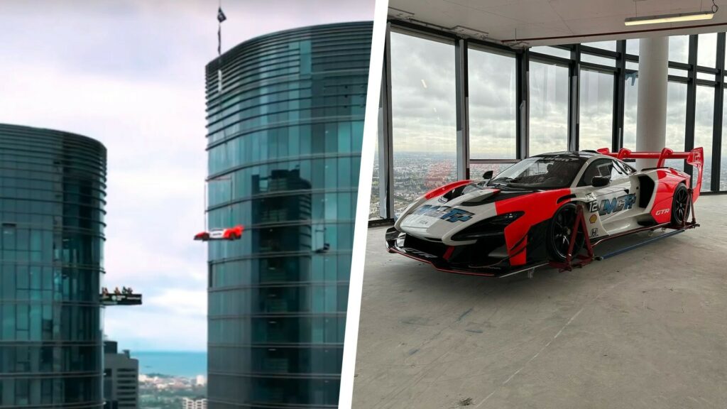  Millionaire’s McLaren Senna GTR Finds Permanent Home On 57th Floor Of Australia’s Priciest Penthouse