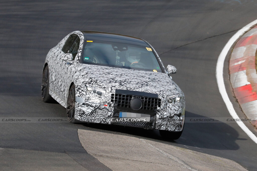 Hooning The AMG E53 PHEV Looks Like Green Heaven At The Green Hell ...