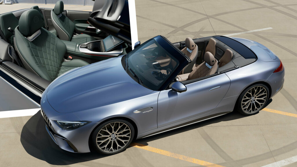  Mercedes-AMG SL Gains More Personalization Options Through The Manufaktur Label