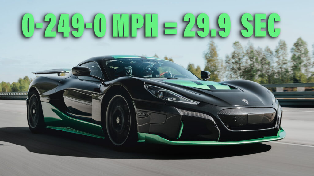  Remember When We Thought Bugattis Were Fast? Rimac Nevera Sets 23 Records In One Day