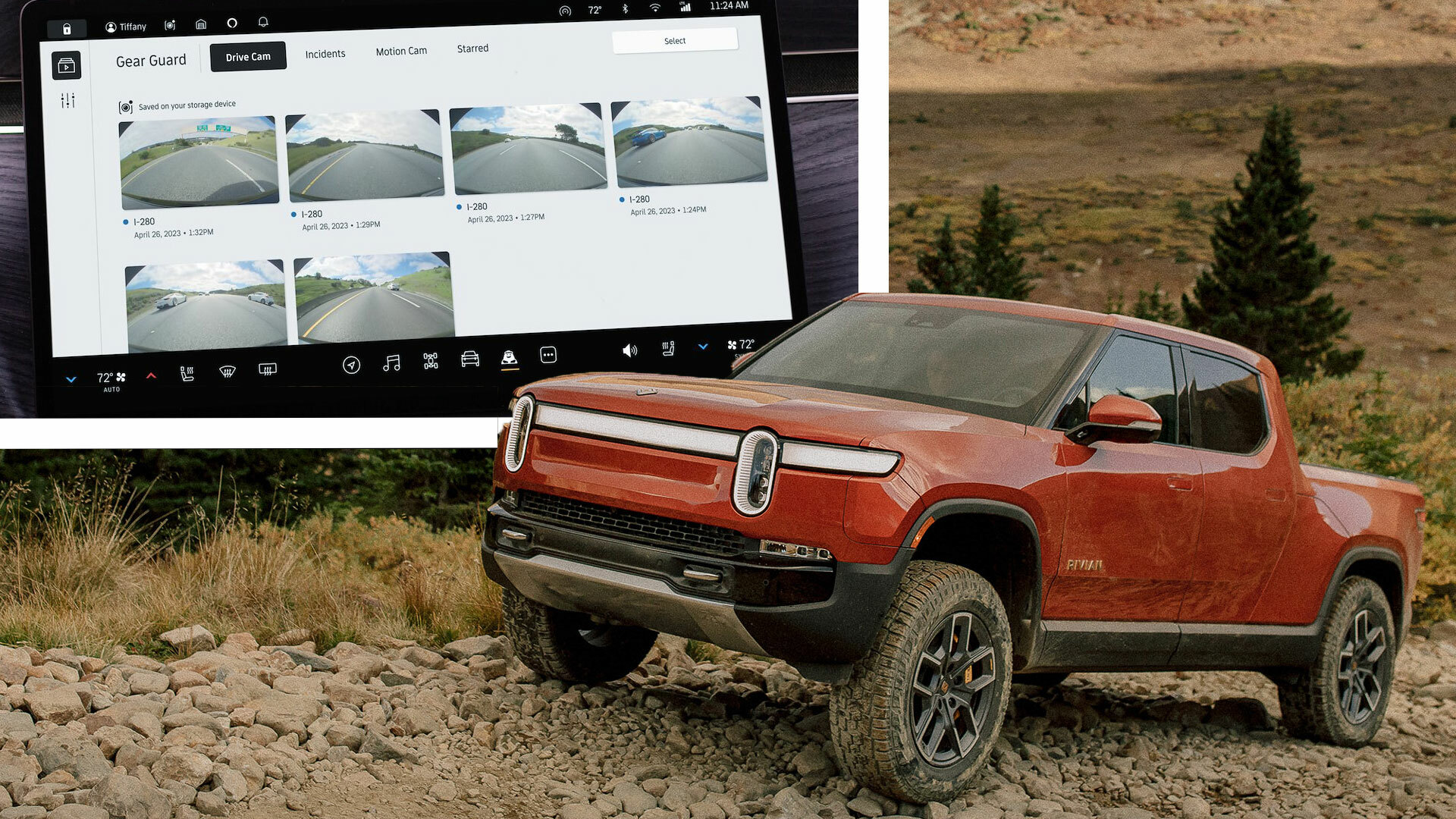 Rivian update can record drive cam footage, including 'incidents