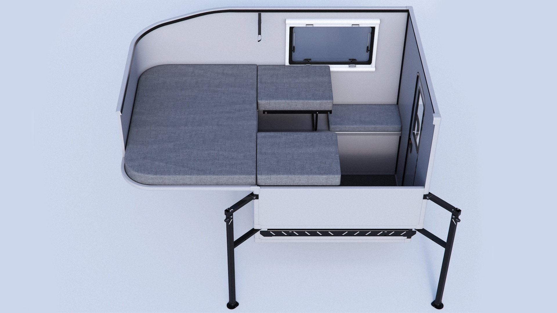 This $16.5k Module Turns Mid-Sized Pickups Into Campers | Carscoops