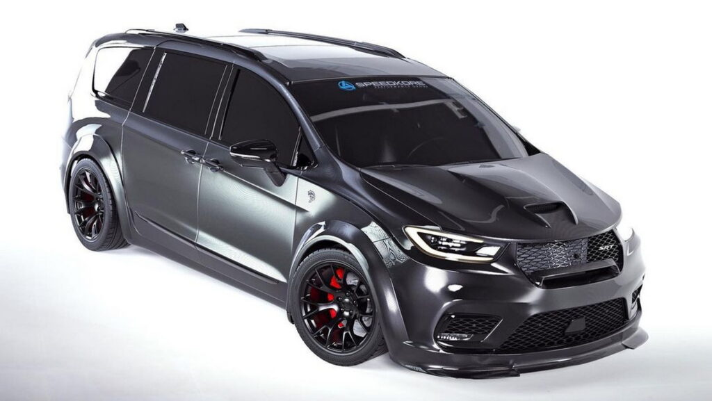  SpeedKore’s Bonkers Chrysler Pacifica Has A Demon V8 With 1,514 HP