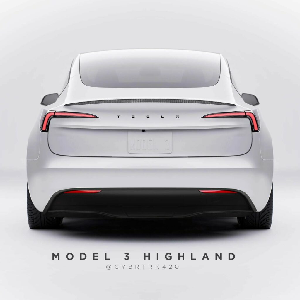  Will The Refreshed Tesla Model 3 Look Anything Like This?