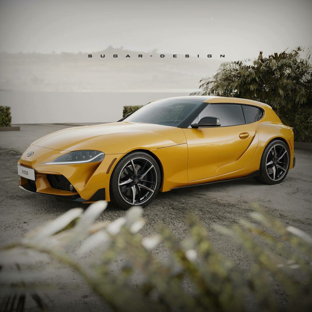 The Toyota Supra Works As A Shooting Brake But It’s Still A Little