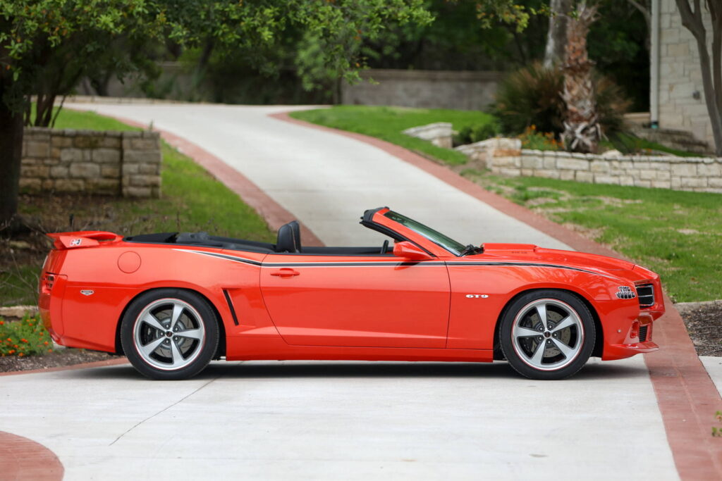 6T9 GTO Convertible Is A 2013 Chevy Camaro Masquerading As A Pontiac ...