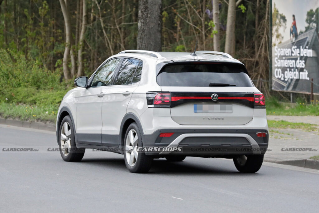  Facelifted VW T-Cross Swaps Heavy Disguise For Sticky-Tape Subterfuge