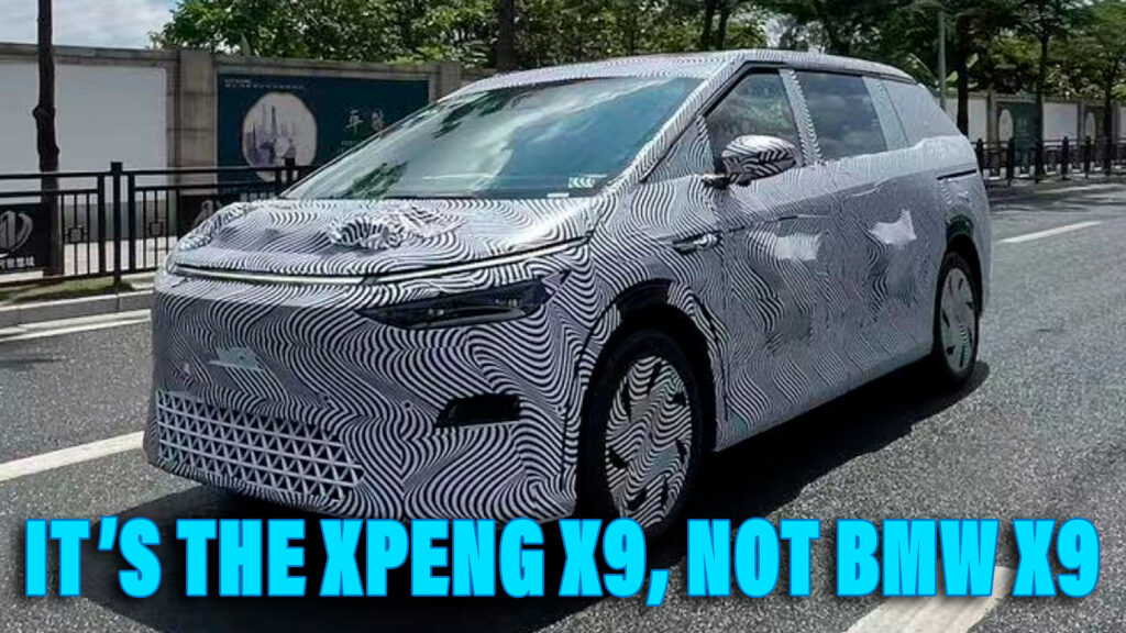  Take That BMW: Xpeng Is Working On An Electric Minivan Named The X9
