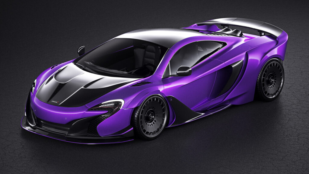  Zacoe’s Wild Widebody Kit For The McLaren 650S Is Inspired By Race Cars