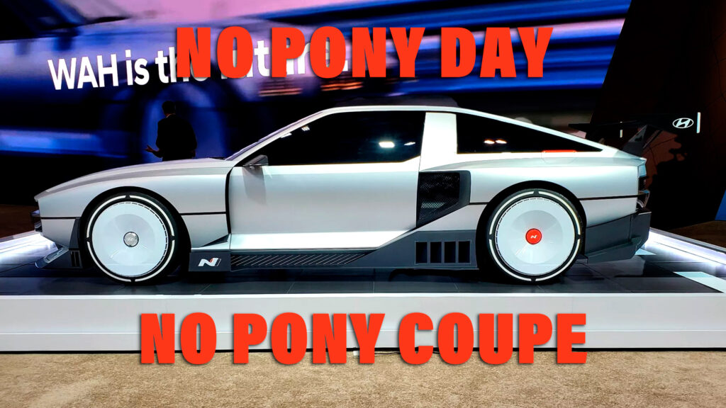 Hyundai Reportedly Denies Rumors It Will Debut Production Pony Coupe