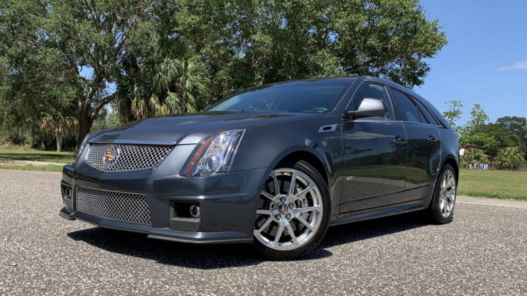 Would You Pay $89,000 For A 4k-Mile Cadillac CTS-V Wagon?
