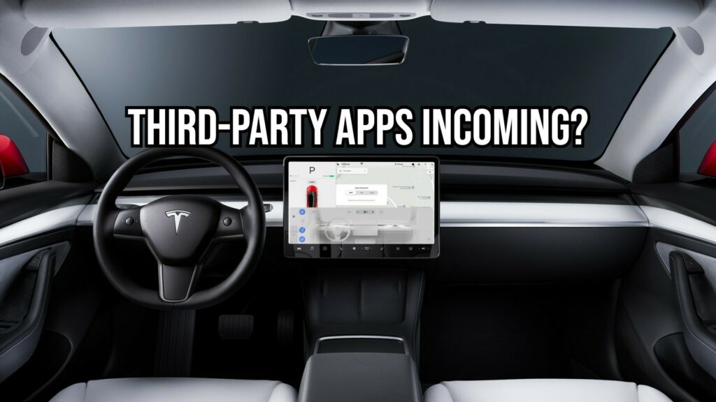  Tesla Appears To Be Preparing A Third-Party App Store
