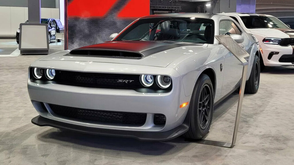 1025 HP Dodge Challenger Demon 170 Going Up For Auction Later This Month