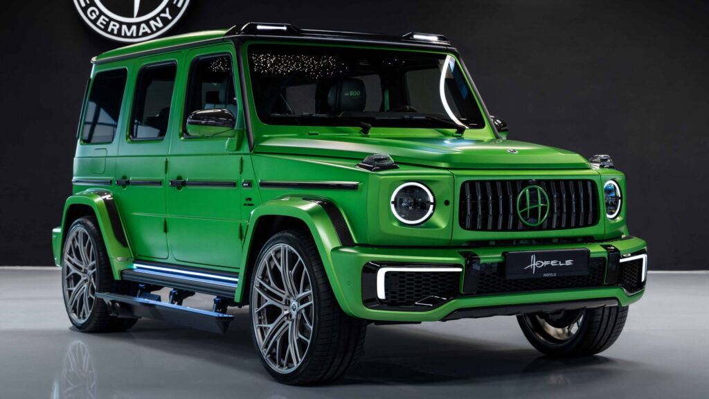  Hofele Design Smashes Up The Mercedes G-Class With A Ton Of Carbon Fiber