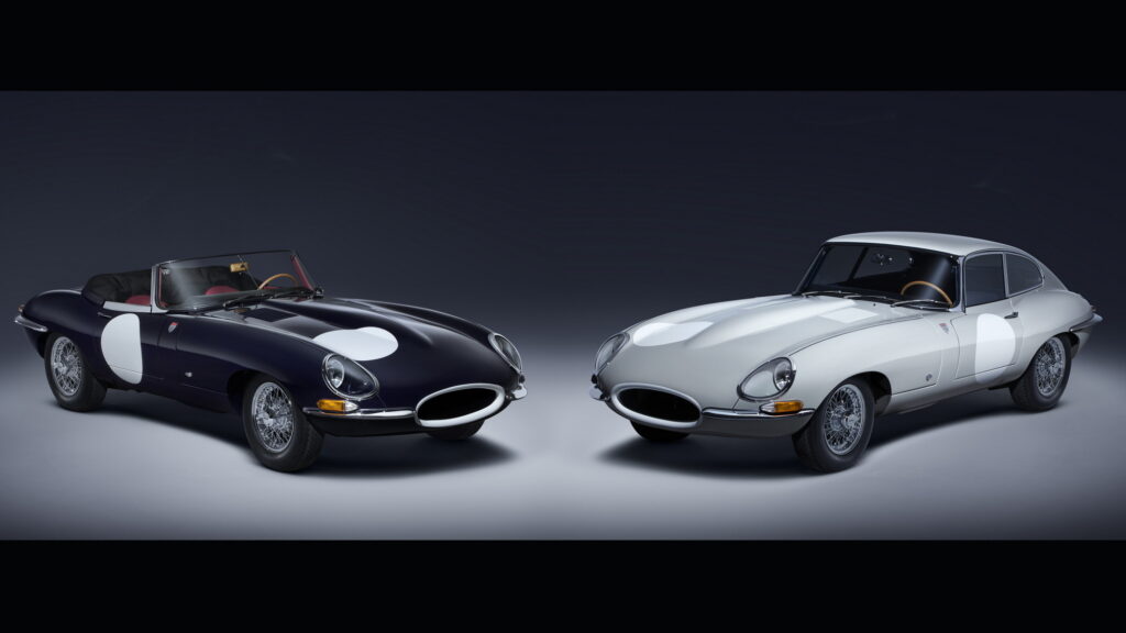  Jaguar Classic Will Sell These New E-Type ZP Collection Restomods Exclusively As Pairs