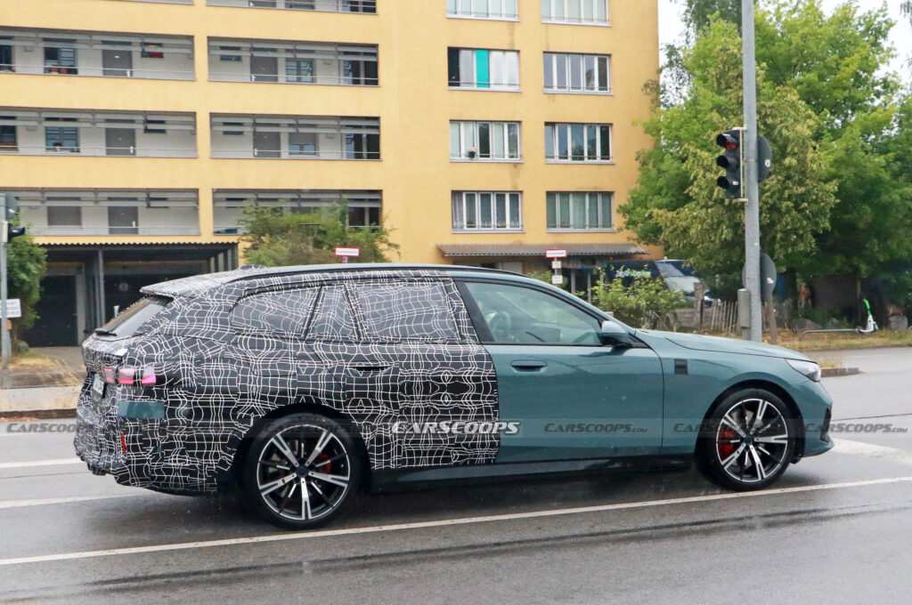  BMW i5 Touring Drops Camo But Not At The Interesting End