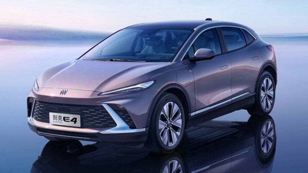  New Buick Electra E4 Unveiled As The Second Ultium EV For China