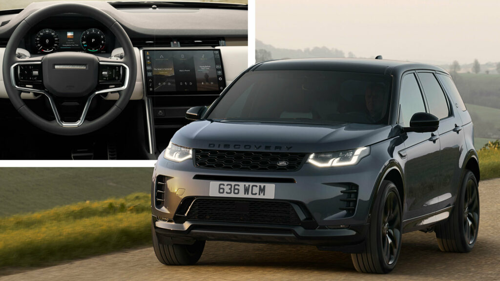  2024 Land Rover Discovery Sport Ditches Physical Buttons, Gets Curved Touchscreen