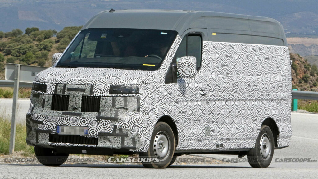  2024 Renault Master Strips Down And Reveals Slightly Sleeker Design