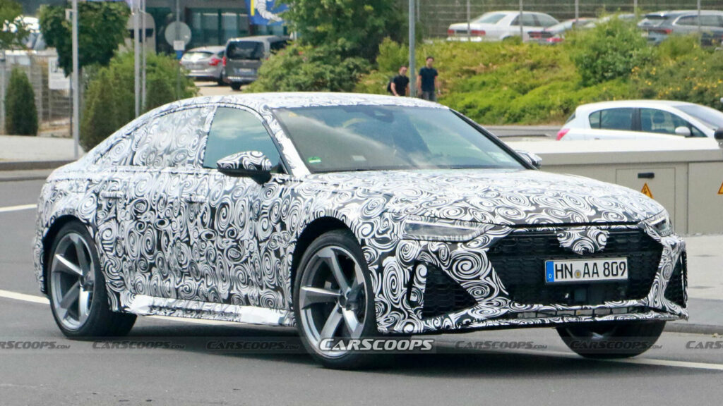  Audi’s RS7 Mule Gearing Up To Test Its PHEV Powertrain On The Ring