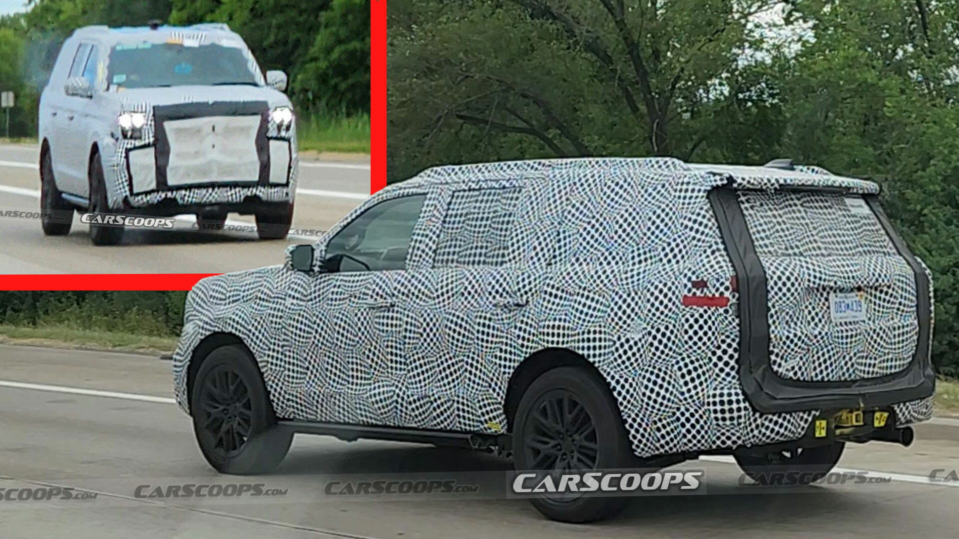 U Spy The 2025 Ford Expedition Testing In Detroit | Carscoops