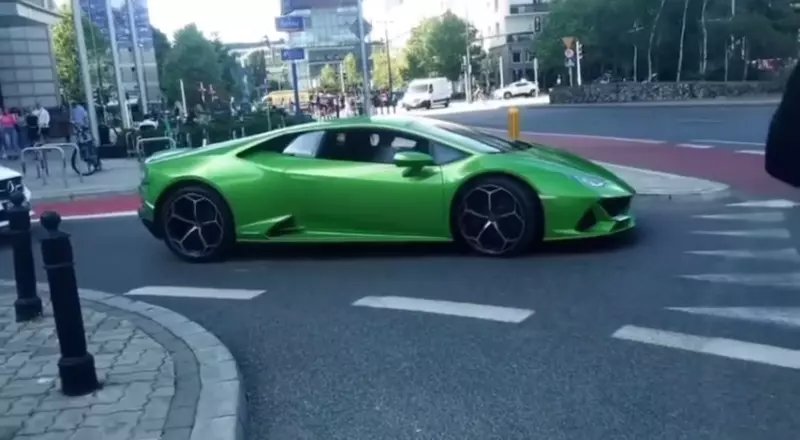  Polish Lamborghini Huracan Driver Crashes Into A Wall Of Shame