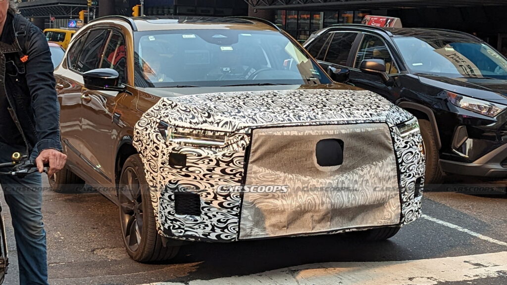  U Spy The 2025 Acura MDX Type S Facelift In New York