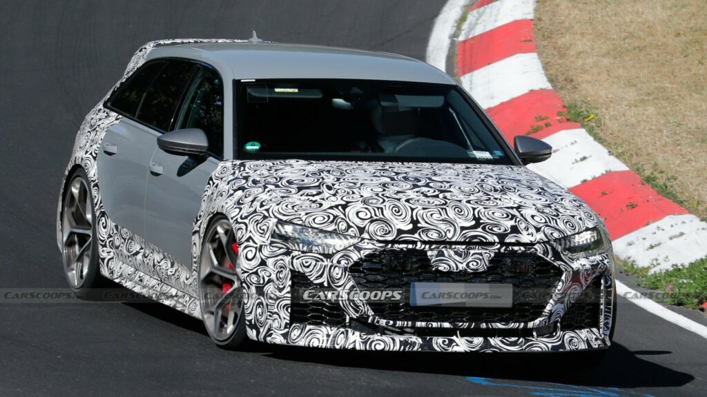  Hardcore Audi RS6 Spied With Revised Aero, Could Be Called The GT