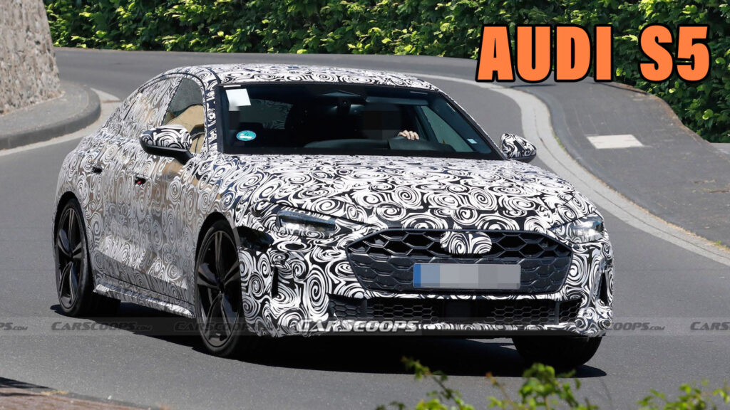  Next-Gen Audi S5 Sportback That Replaces The S4 Makes Spy Debut