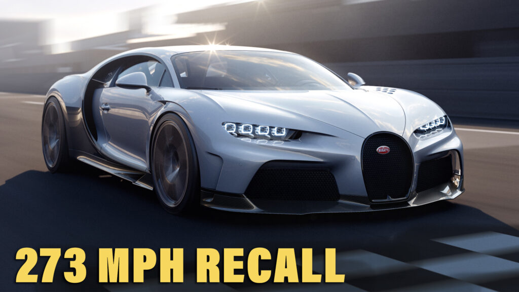  Bugatti Recalls One $4M Chiron Super Sport Because They Fitted The Wrong Wheels