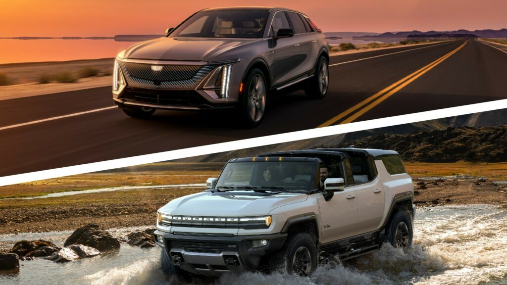 One GMC Hummer And Four Cadillac Lyriq EVs Recalled To Get Their Batteries Replaced