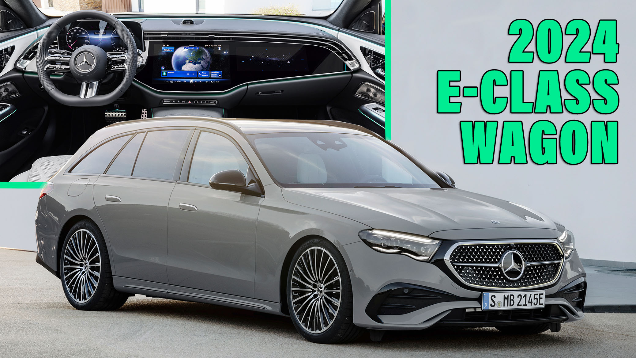 Stylish 2024 Mercedes E-Class Estate Is A Wagon With A Wow Factor