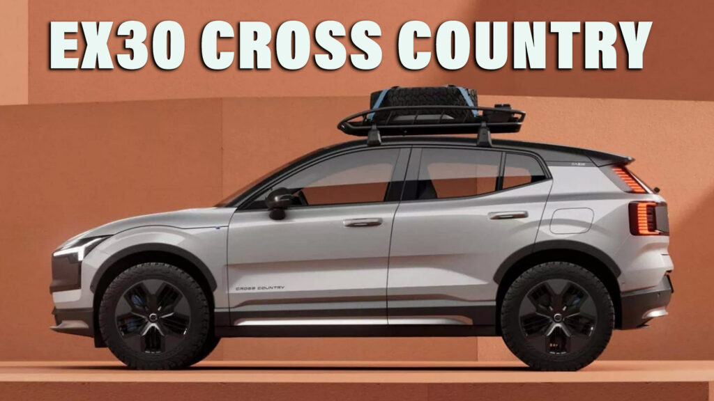  New Volvo EX30 Getting The Cross Country Treatment For 2025
