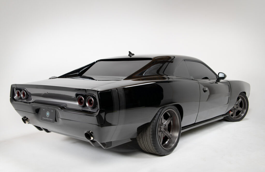  Black Velvet Challenger Hellcat Is ExoMod&rsquo;s Ultimate 1968 Charger-Inspired Muscle Car