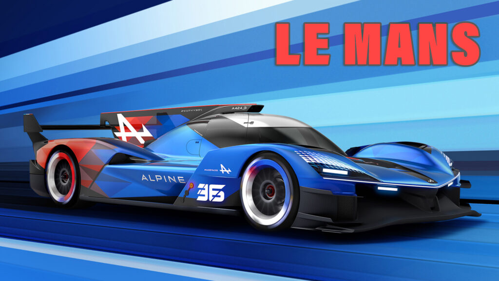 671-HP Alpine A424_β Hypercar Is On Track For Le Mans
