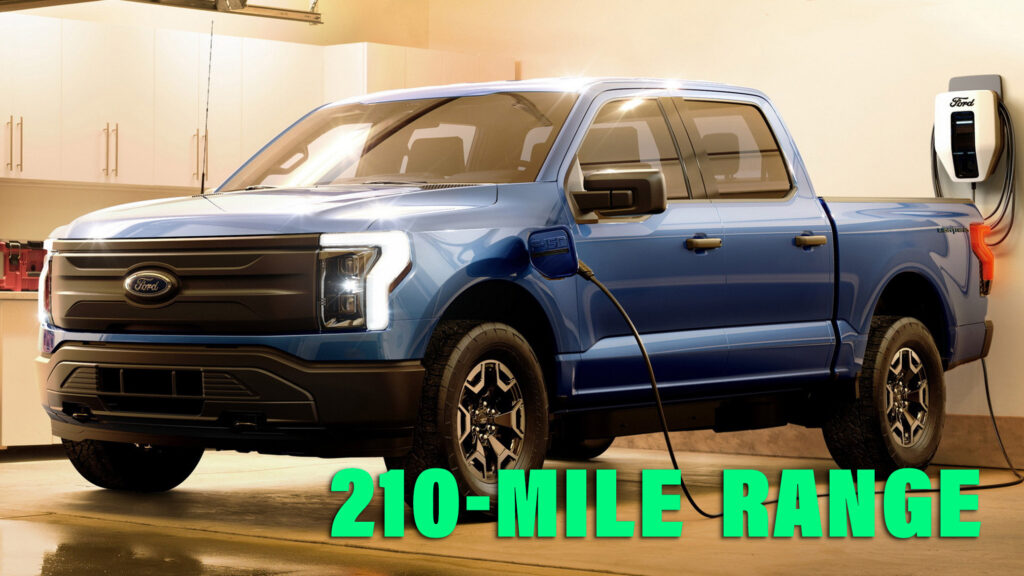  Ford F-150 Lightning EV’s Range Drops By Nearly 25% When Loaded-Up, Study Finds