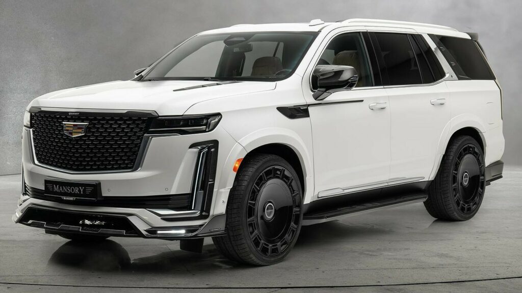  This Cadillac Escalade Is Mansory’s Vision Of The American Dream