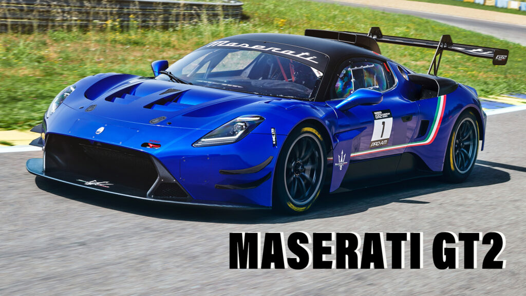  New Maserati GT2 Is A Race-Only MC20 Built To Beat Porsche And Audi
