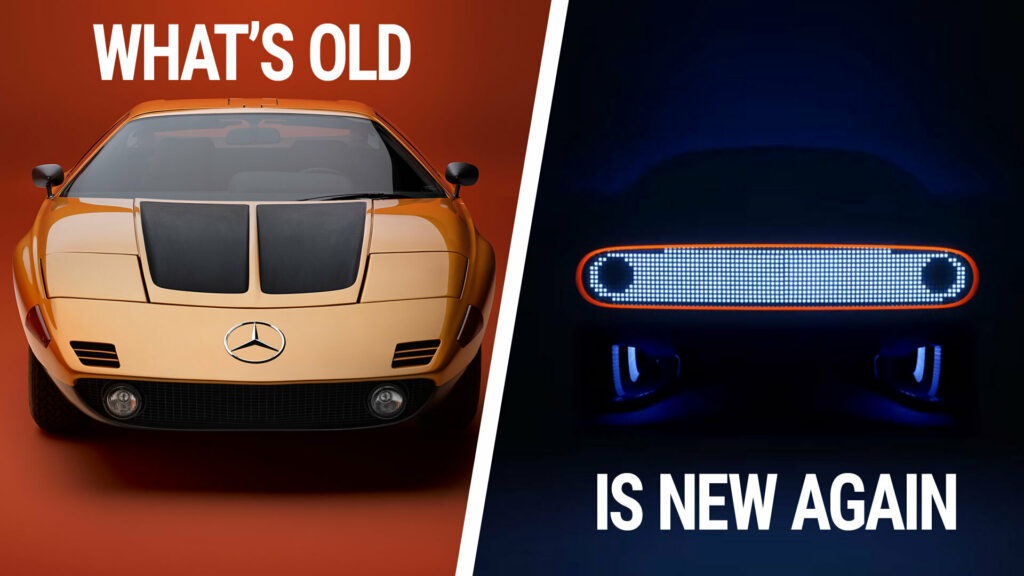  Mercedes Teases A Modern-Day Take On The C111 Concept